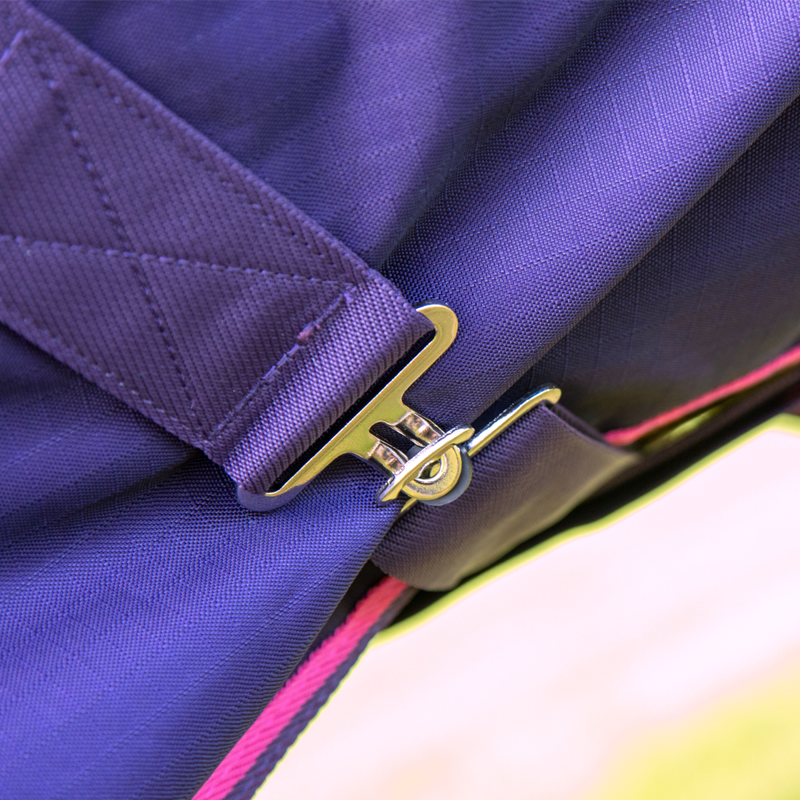 Shires Tempest Original Lite Turnout Rug - Pink Tie Dye-2